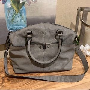 Gray Handbag